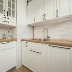 Blue Two Bedroom In With Desk, Bathtub And Balcony By Renters * Breslavia