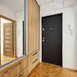 Blue Two Bedroom In With Desk, Bathtub And Balcony By Renters Breslavia
